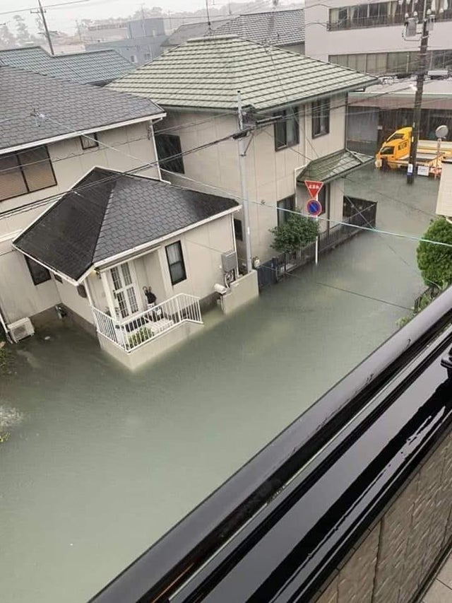 海外の反応 凄いことに気づいちゃった 外国人が台風19号による洪水の様子を投稿 あることに驚きの声続出 Reddit翻訳まとめブログ Dear Japan